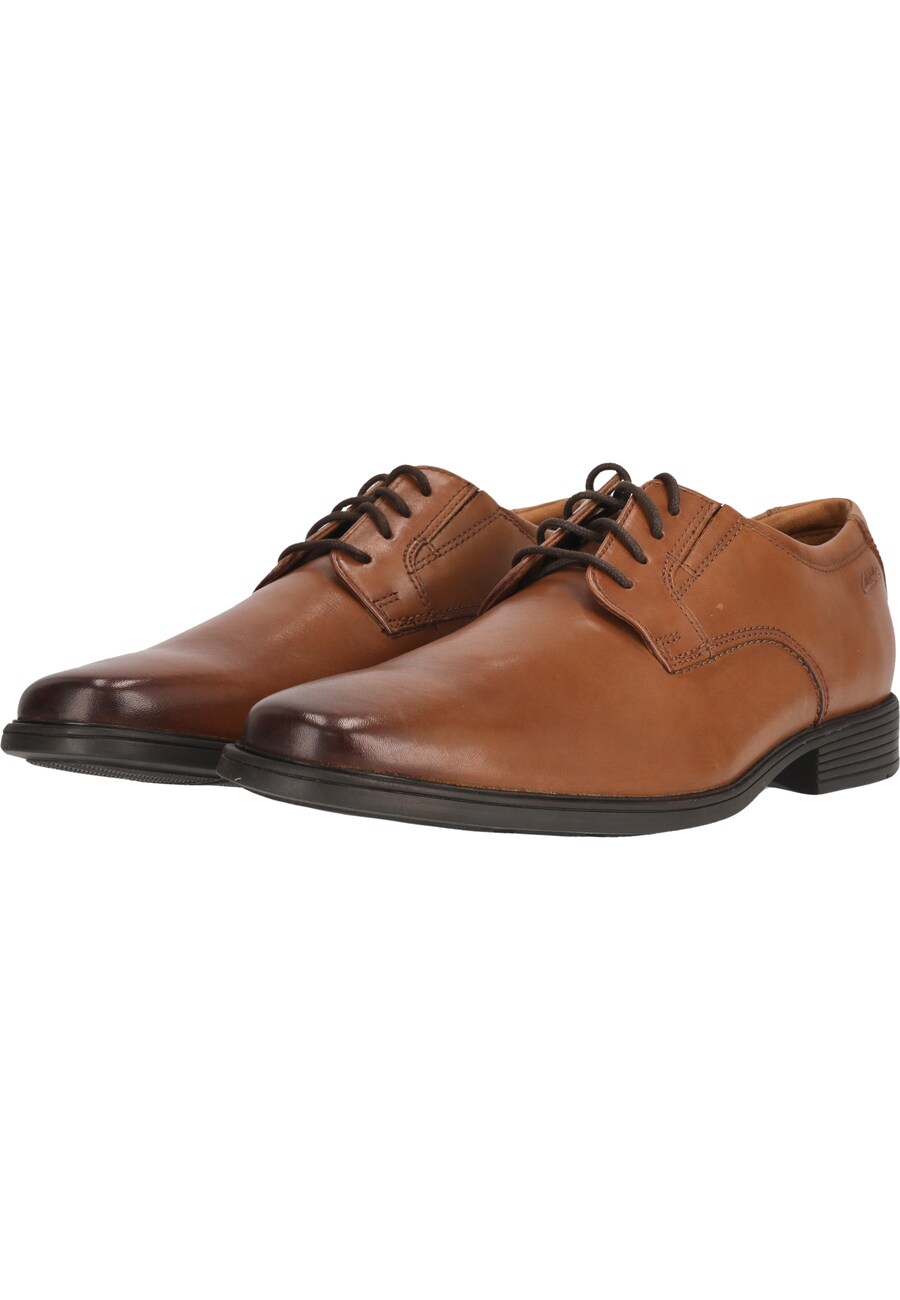 Туфли на шнуровке CLARKS Tilden, коричневый — фото 3