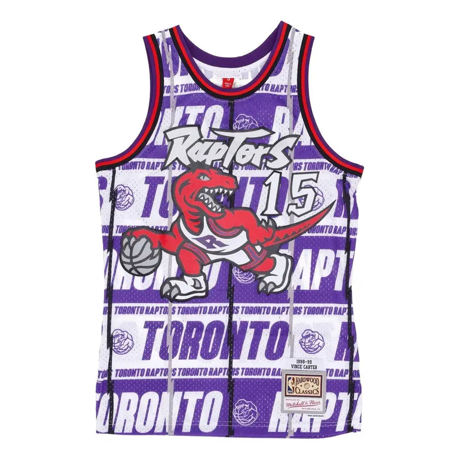

Джерси Mitchell & Ness x NBA Raptors 1998-99 Teamwrap Swingman Jersey 'Vince Carter 15', фиолетовый