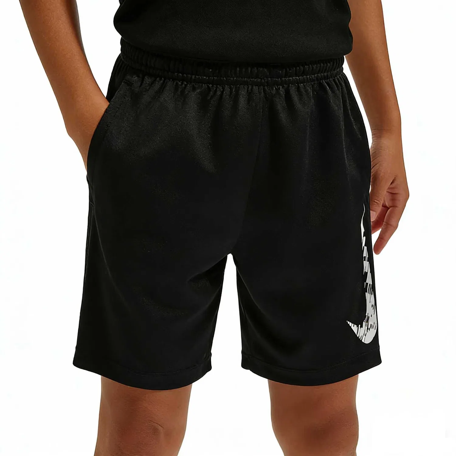 Детские шорты Moderate Nike, Black/Black/White