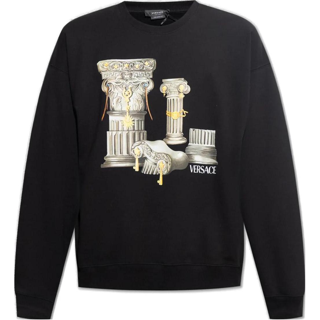 

VERSACE Свитшот мужской черный