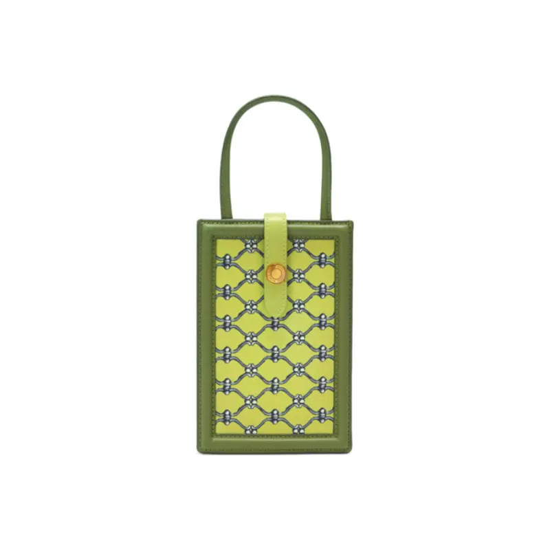 

CHARLES&KEITH Женская сумка через плечо малого размера, Lime Mustard Yellow