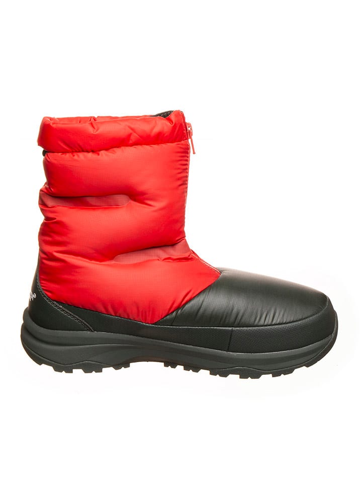 The North Face Зимние ботинки «Соукуу» красно-черного цвета — фото 2