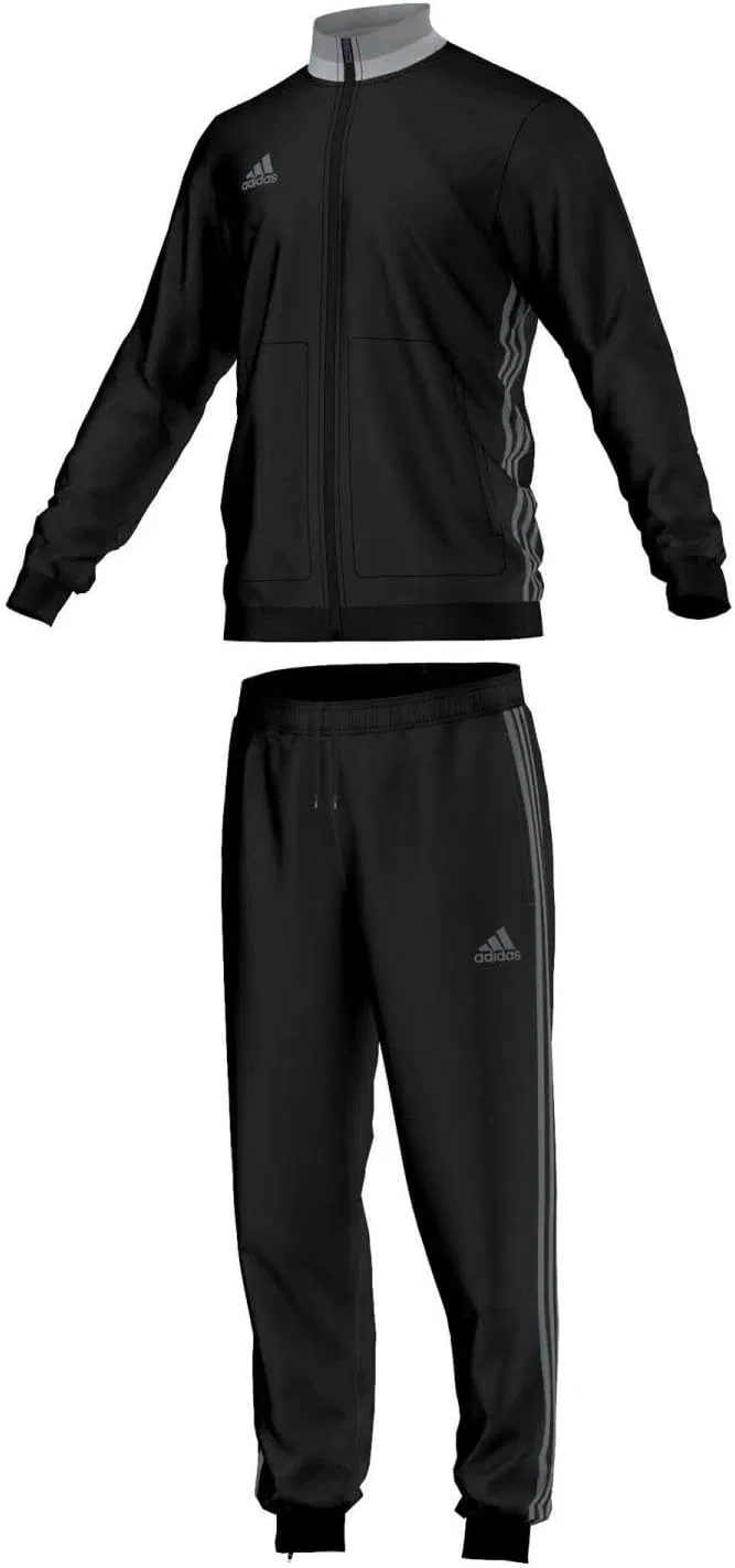 Детский спортивный костюм adidas Condivo 16 Pes, черный/серый