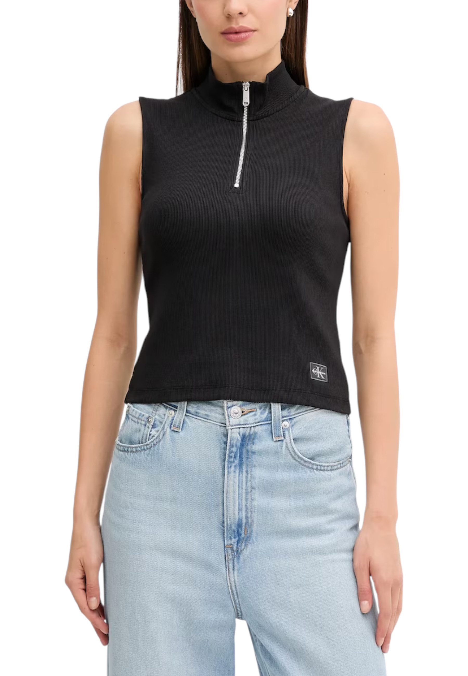 

Топ Calvin Klein Jeans, черный