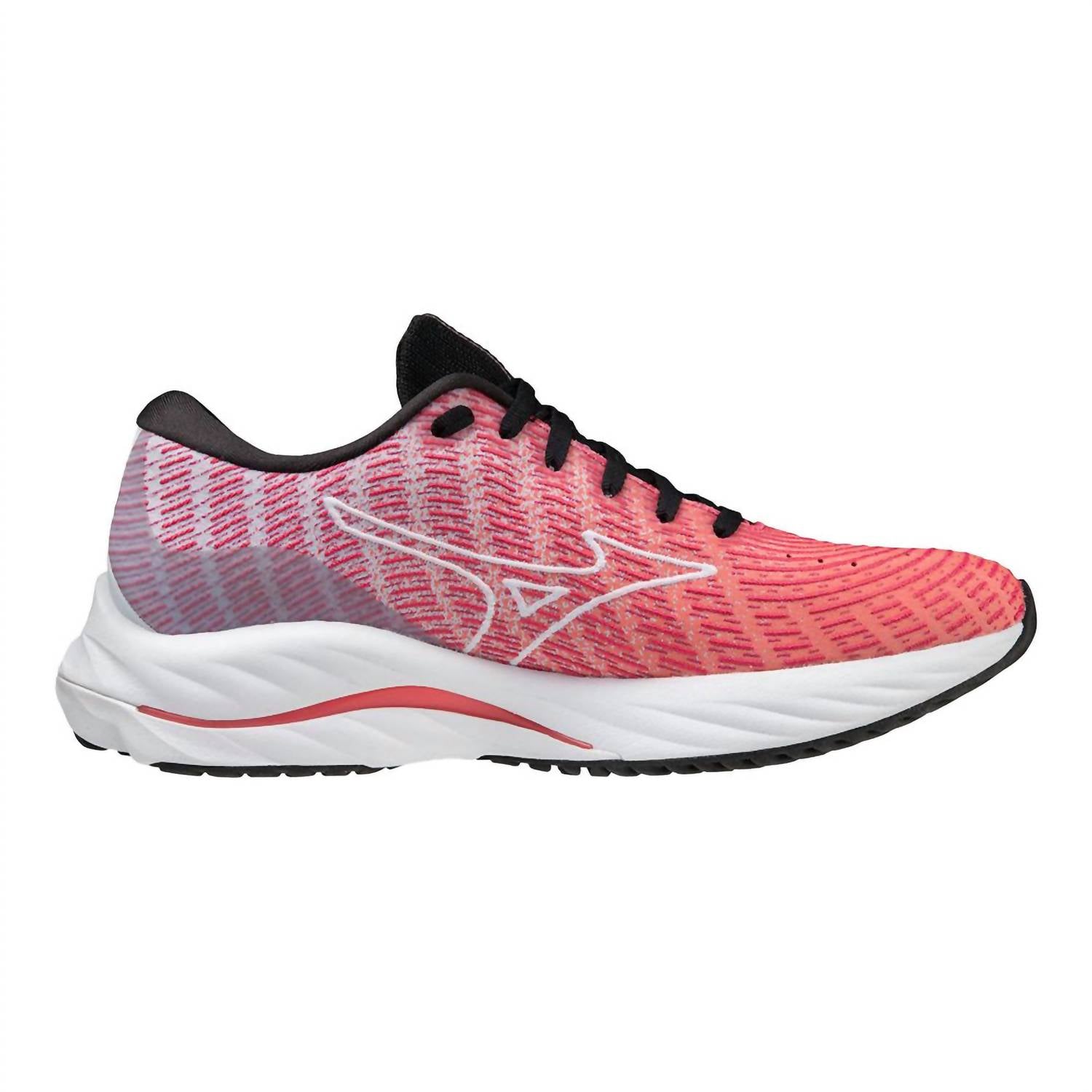 Женские кроссовки Wave Rider 26 в цвете Dubarry/белый MIZUNO