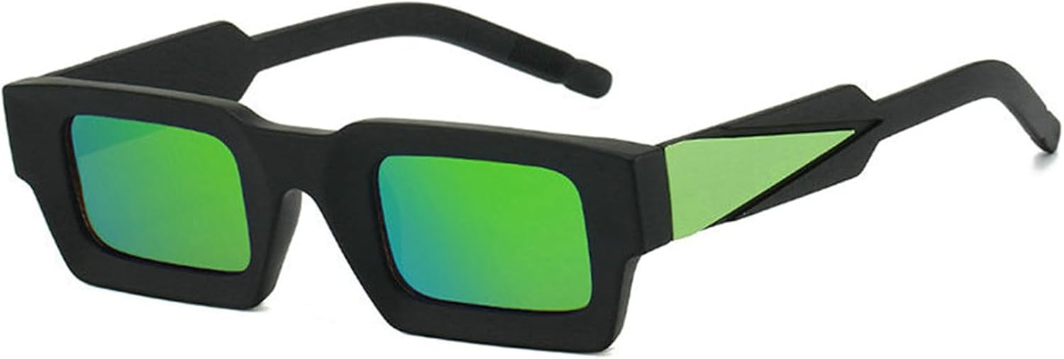 

Солнцезащитные очки Helena прямоугольной формы, 90-е годы, маленькие винтажные квадратные солнцезащитные очки для мужчин и женщин, модные трендовые солнцезащитные очки, C7