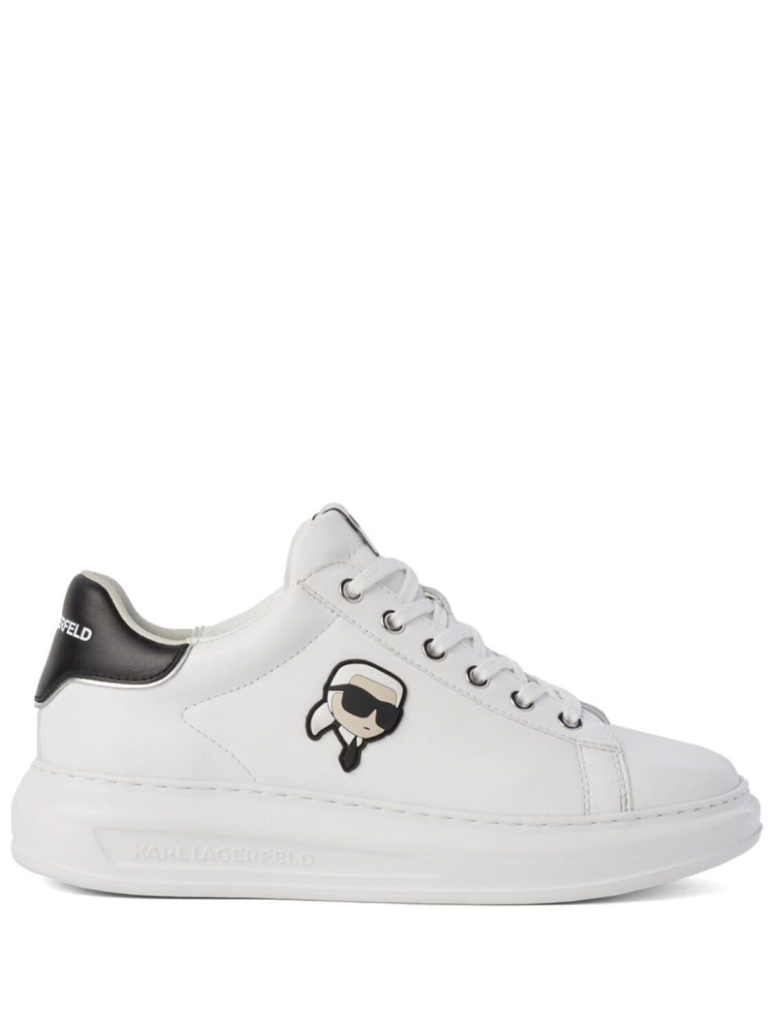

Кроссовки Karl Lagerfeld Ikonik NFT Kapri KL62530N100, белый/черный