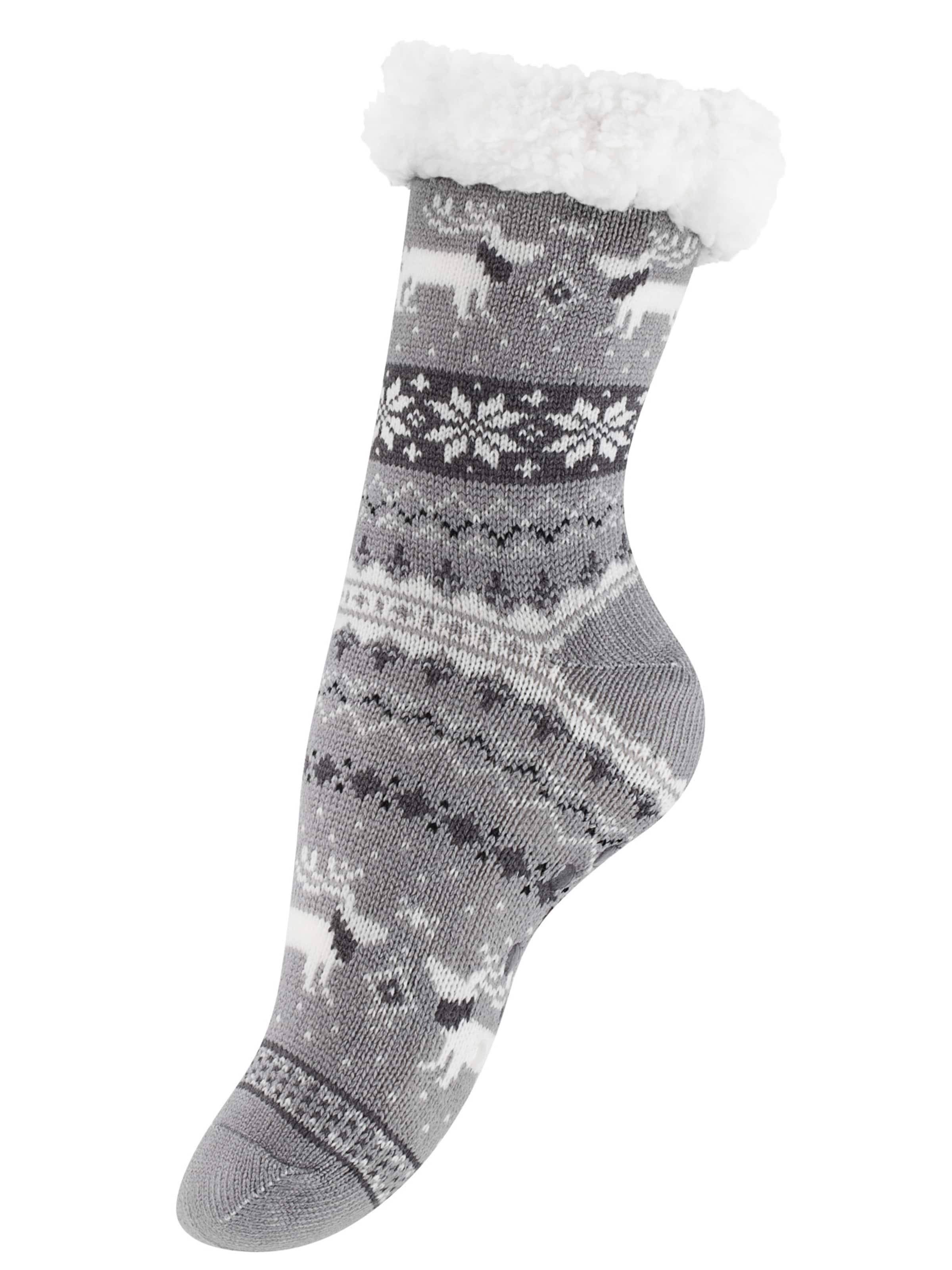 

Yenita Носки в сером, темно-сером цвете