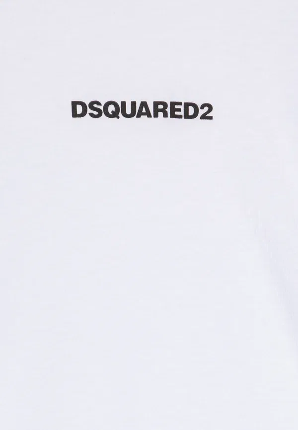 Футболка свободного кроя Dsquared2, белый — фото 4