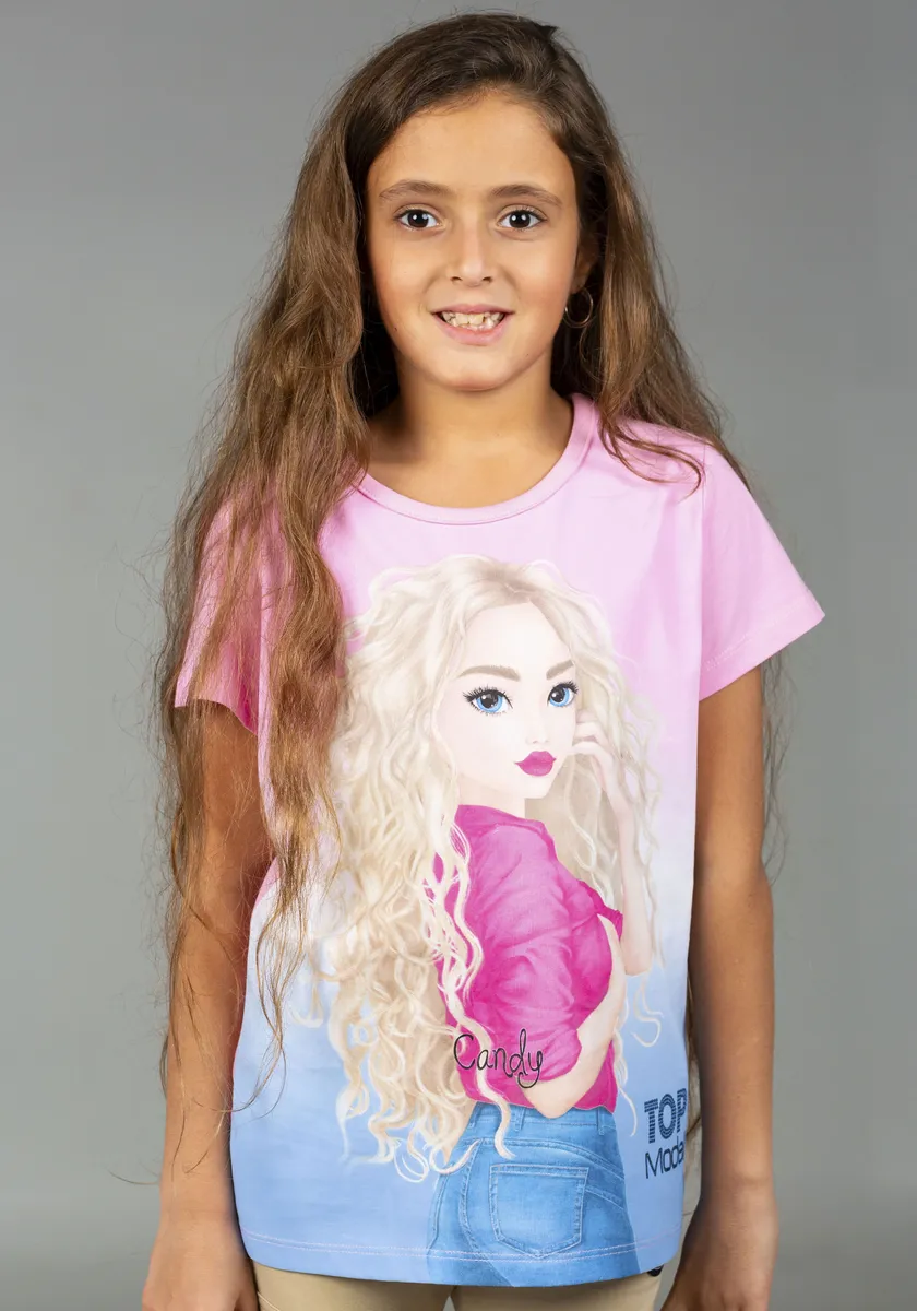

Рубашка с короткими рукавами TOPModel "Рубашка с короткими рукавами TOPModel", цвет Pink Frostin