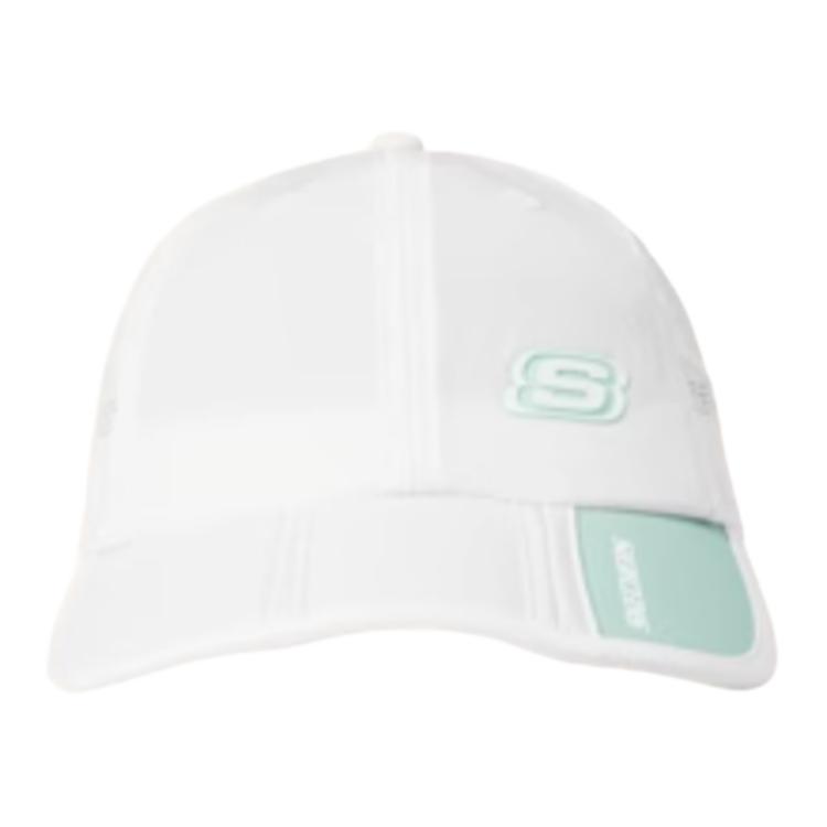 

Детская бейсболка из ткани Skechers белая