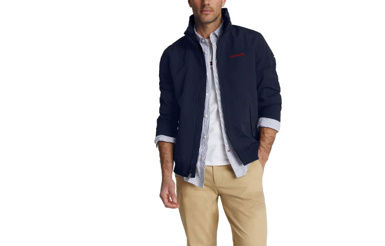 

Tommy Hilfiger Куртка мужская темно-синяя, Navy Blue