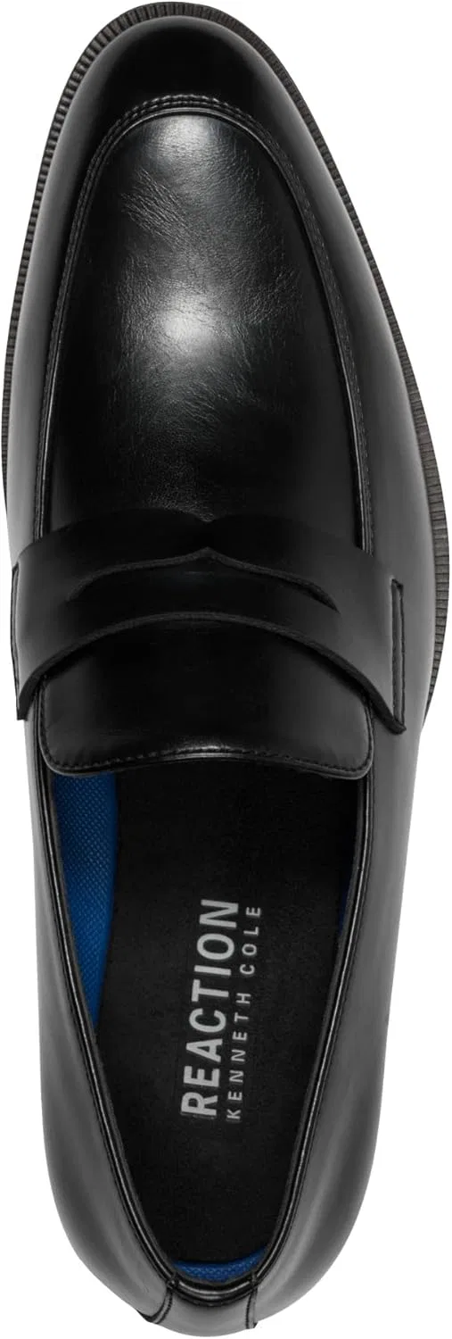 Мужские туфли-лоферы Kenneth Cole Moore College Shoes, Black — фото 4
