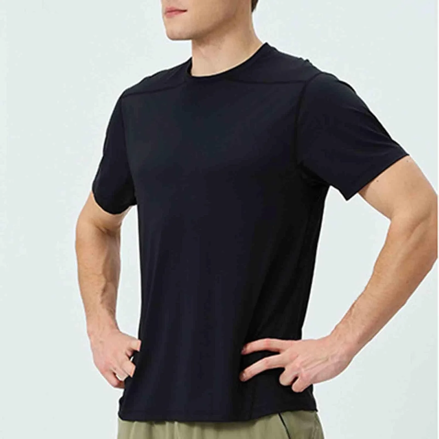 Футболка Unisex Quick Dry Ice Silk для бега и тренировок — фото 4