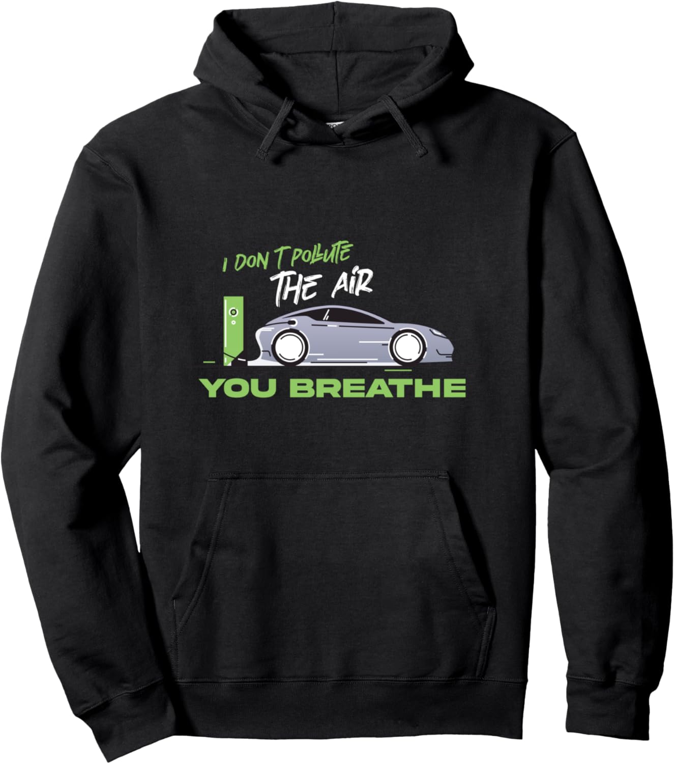 

Толстовка Environmental Health Surroundings Clean Air Shinki Breathable Art & Gifts Car Accessories, черный