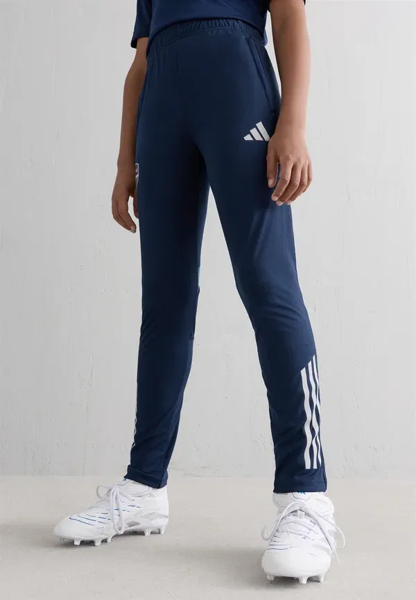 Штаны спортивные детские Adidas Performance Arsenal fc tiro competition pants kids tracksuit bottoms, цвет ночной индиго/белый голубой