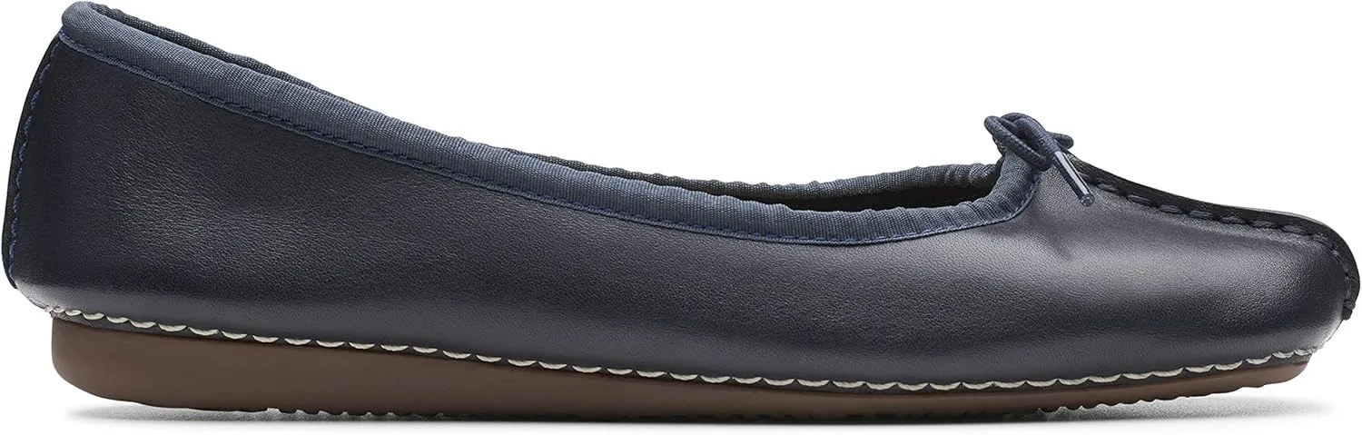 Балетки Clarks Freckle Ice, темно-синий — фото 4