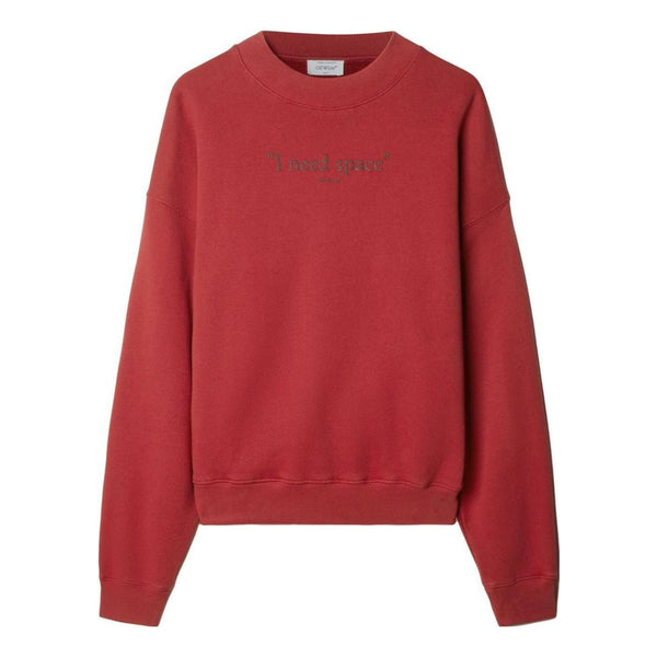 

Толстовка give me space sweatshirt 'red' Off-White, красный