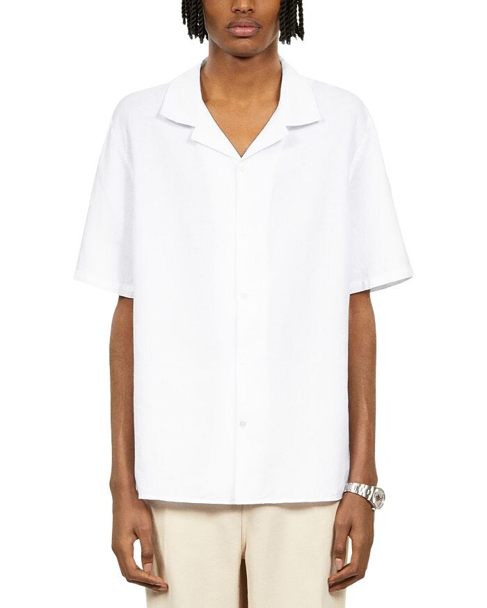

Рубашка с коротким рукавом The Kooples Manches Camp, белый