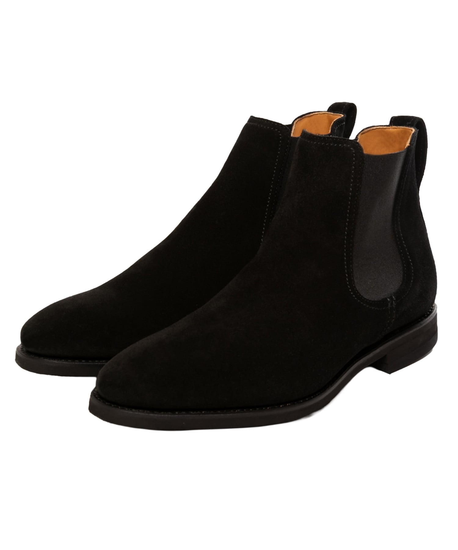 Ботинки с боковой вставкой Berwick1707, Black