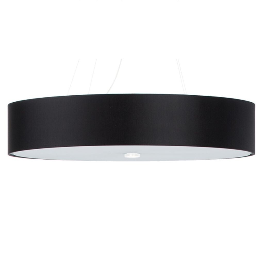 

Люстра SKALA 80 белая 6xE27 60Вт ткань, стекло, сталь 105x80x80см Sollux Lighting