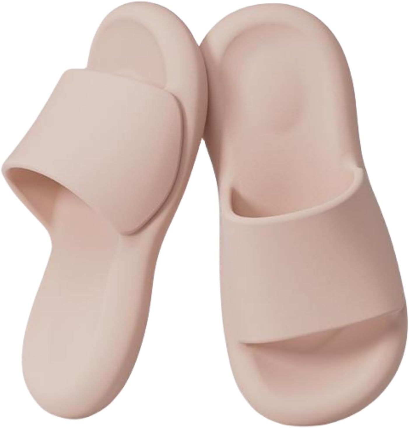 

Домашние тапочки iwhgrmp для женщин и мужчин, мягкая толстая подошва, пляжные шлепанцы, сандалии, летняя верхняя одежда, домашние тапочки, сандалии для ванной комнаты и душа, нескользящие бесшумные домашние тапочки, розовый