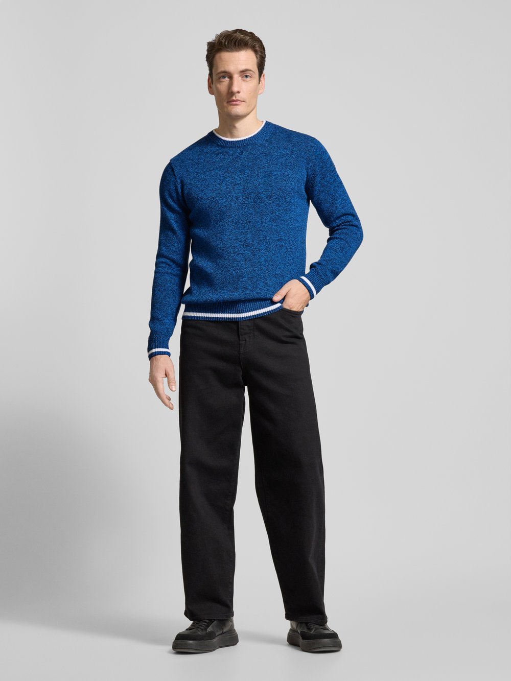 

Вязаный свитер обычного кроя с этикеткой Scotch & Soda