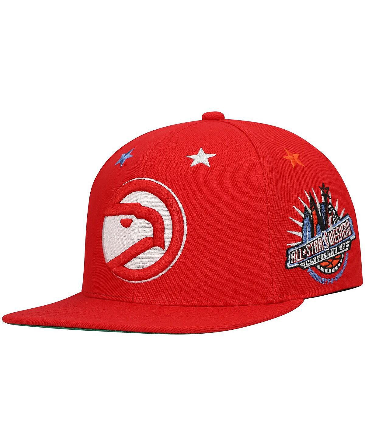 

Мужская красная бейсболка Atlanta Hawks Hardwood Classics 1997 NBA All-Star Weekend Top Star Snapback Mitchell & Ness