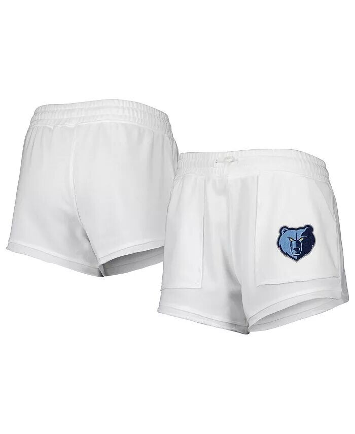 

Женские белые шорты Memphis Grizzlies Sunray Concepts Sport