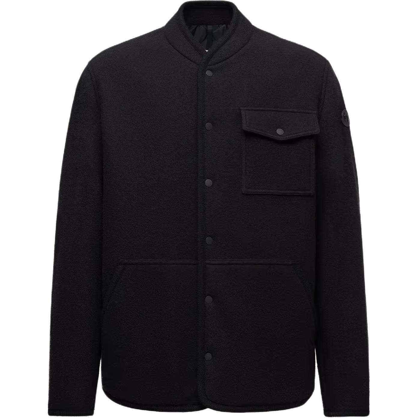 

Рубашка-куртка с карманами на пуговицах Moncler, черный