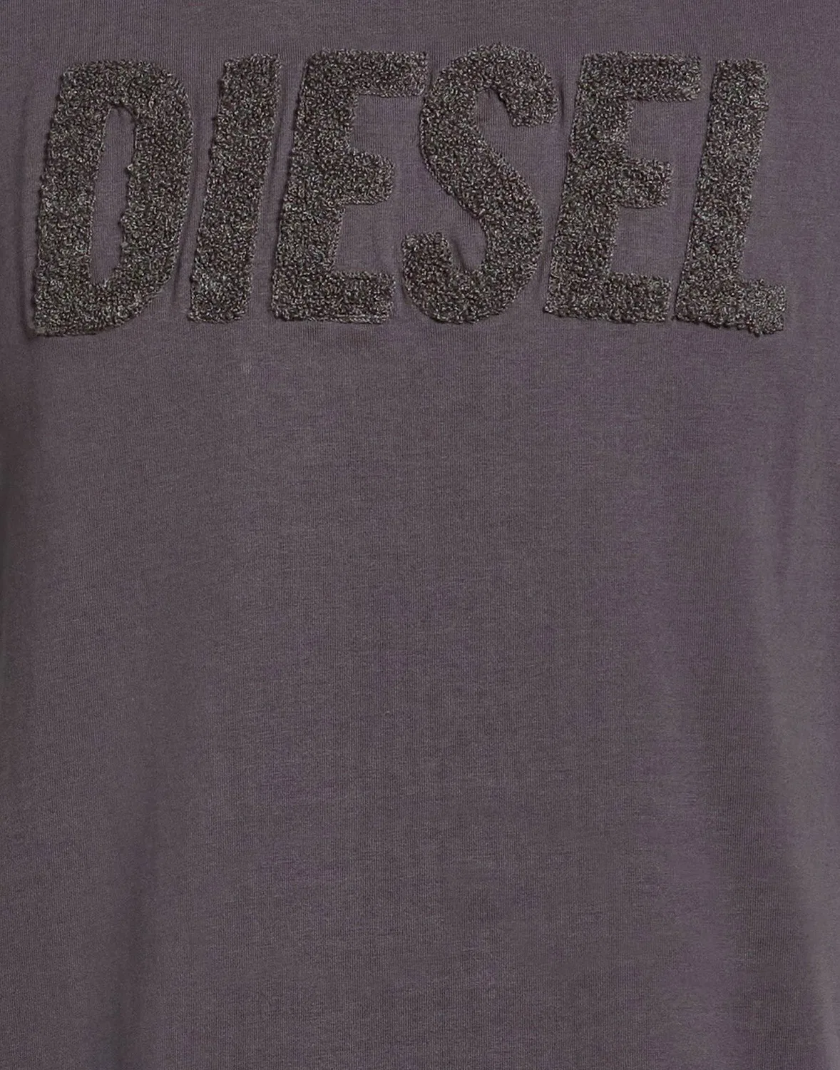 Футболка с аппликациями DIESEL Charcoal — фото 4