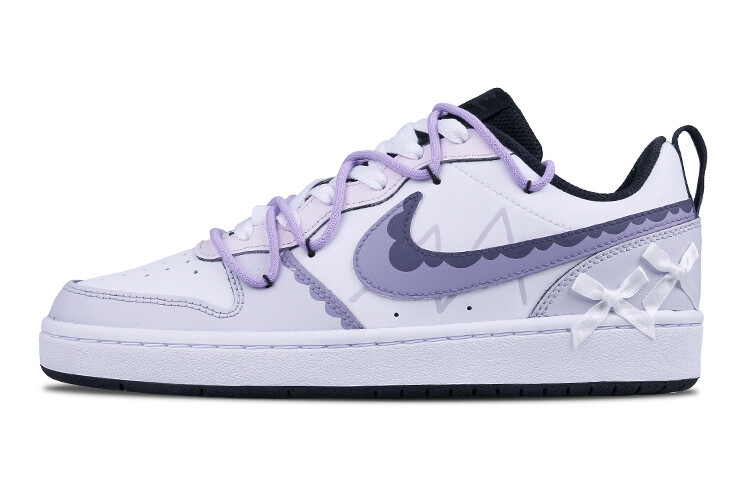 

Кроссовки Nike Court Borough 2 Skateboarding Shoes Women's Low-top Purple/white, светло-фиолетовый