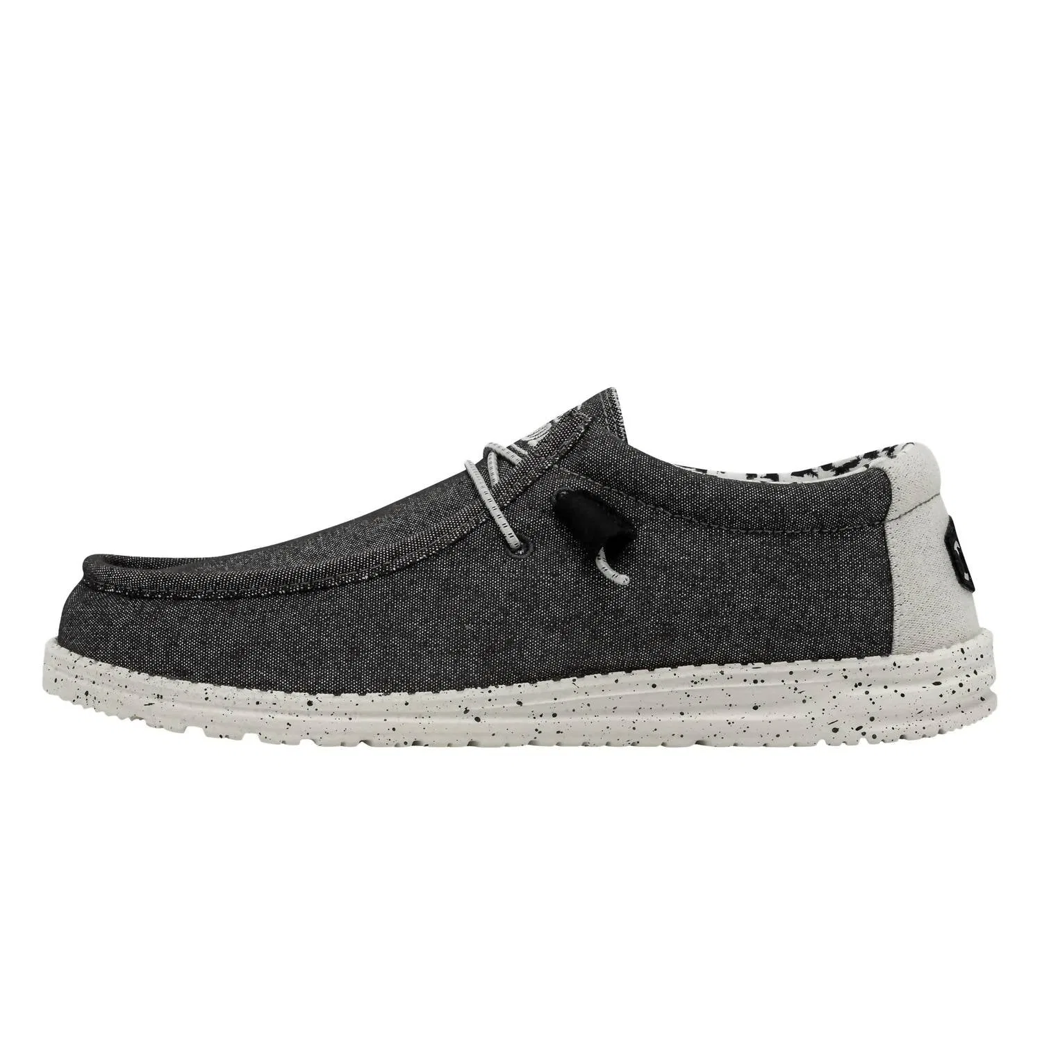 Hey Dude Men's Wally Stretch Shoe In Opal Black
