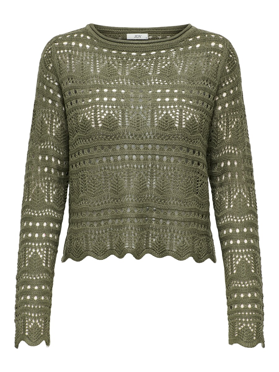 

Тонкий вязаный свитер JDY Sweater JDYSUN LAY, оливковый