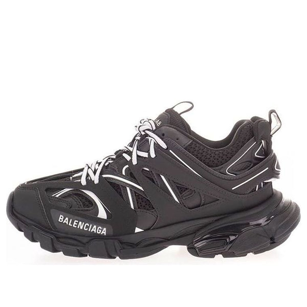 Кроссовки track sneaker 'black white' Balenciaga, черный
