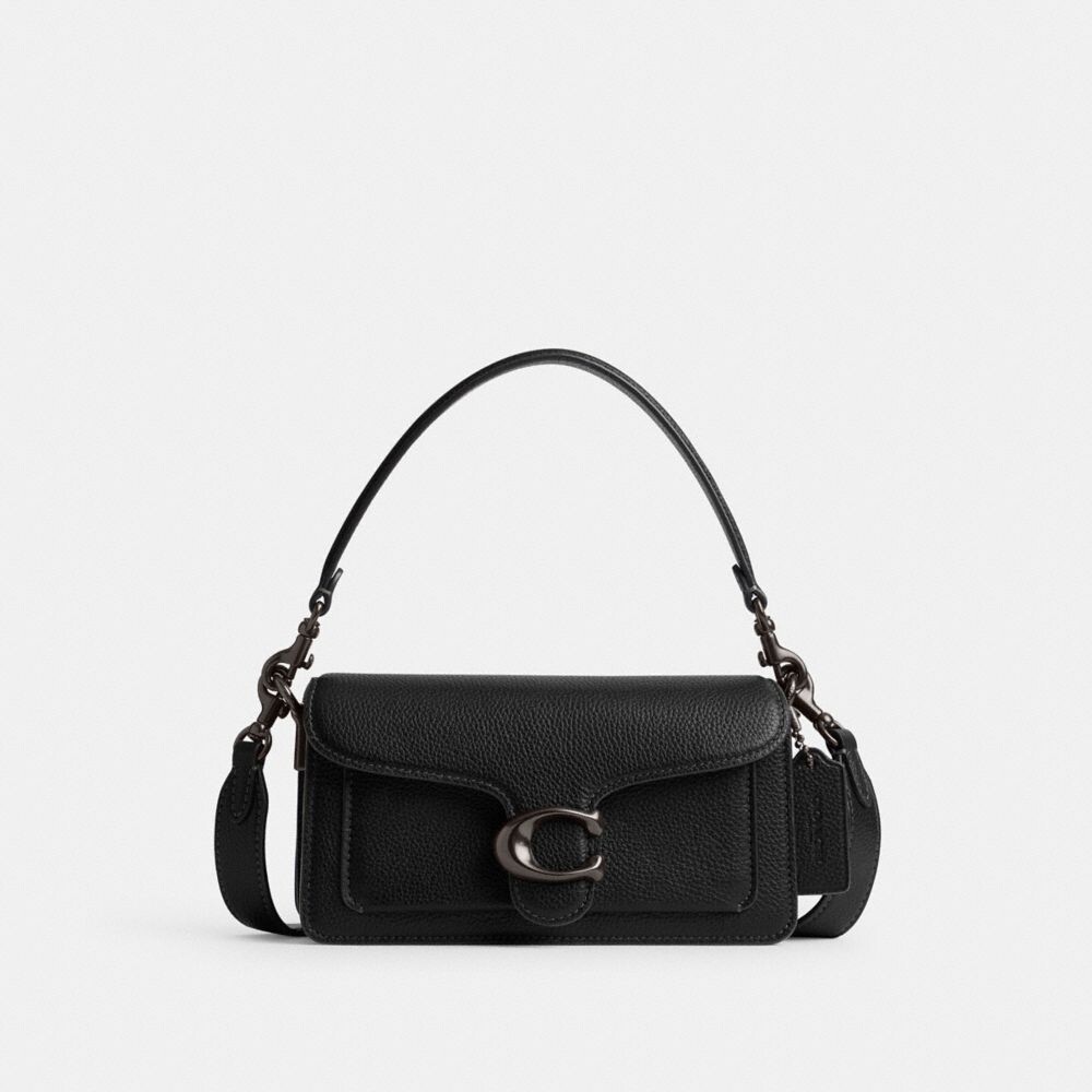 

Сумка на плечо COACH Tabby Shoulder, цвет Pewter/Black