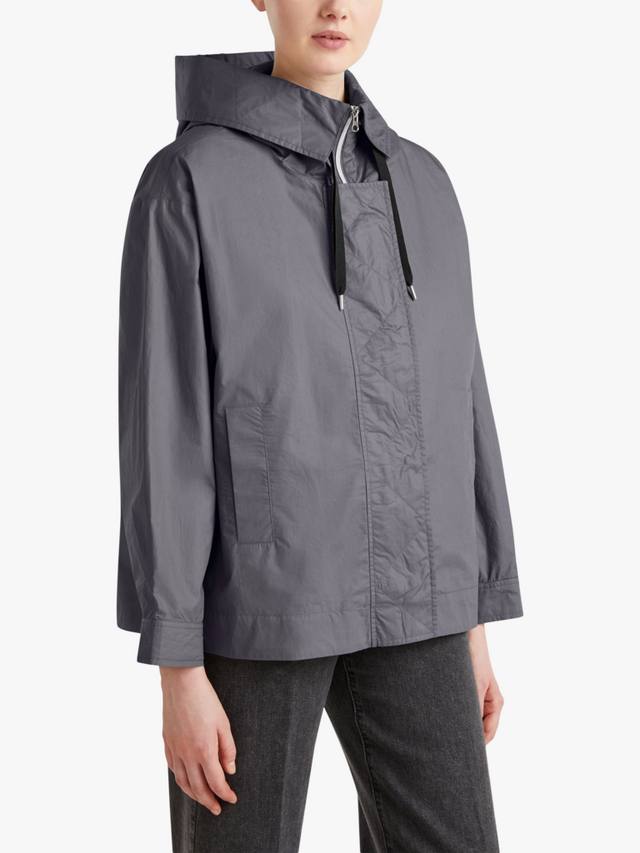 

Куртка с капюшоном Benetton, цвет Matte Grey