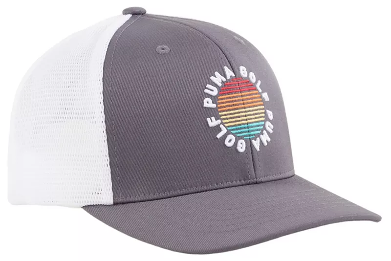 

Кепка для гольфа Puma Twilight Trucker, цвет Galactic Gray