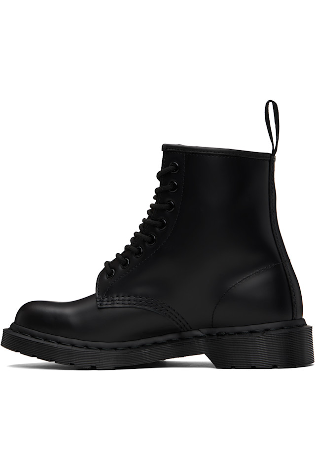 Мужские ботинки Dr. Martens Mono 1460 гладкие кожаные, черный — фото 3