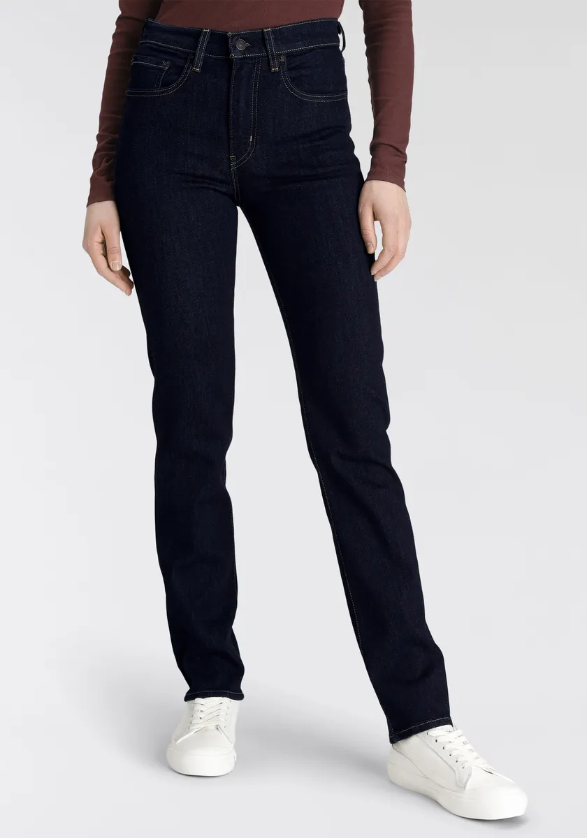 

Прямые джинсы Levi's "724 High Rise Straight", цвет Rinsed