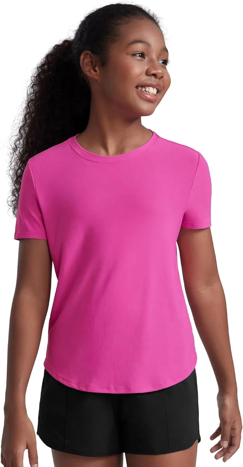 Футболка для девочек Cloudweight CRZ YOGA, Light Purple
