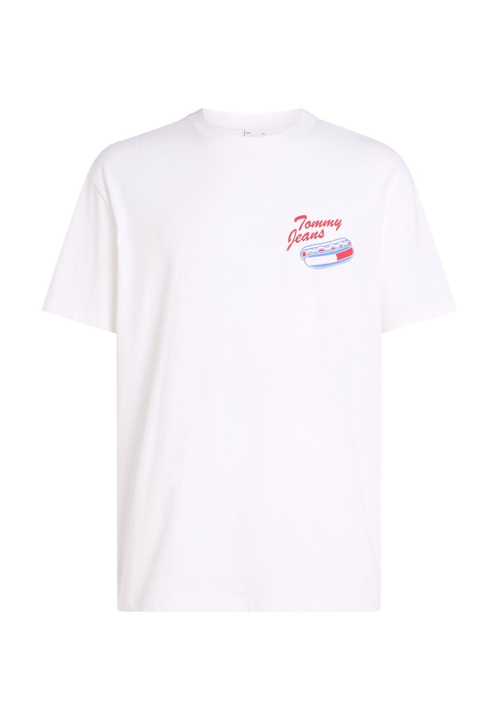 

Футболки с принтом FUN NOVELTY TEE UNISEX Tommy Hilfiger, белый