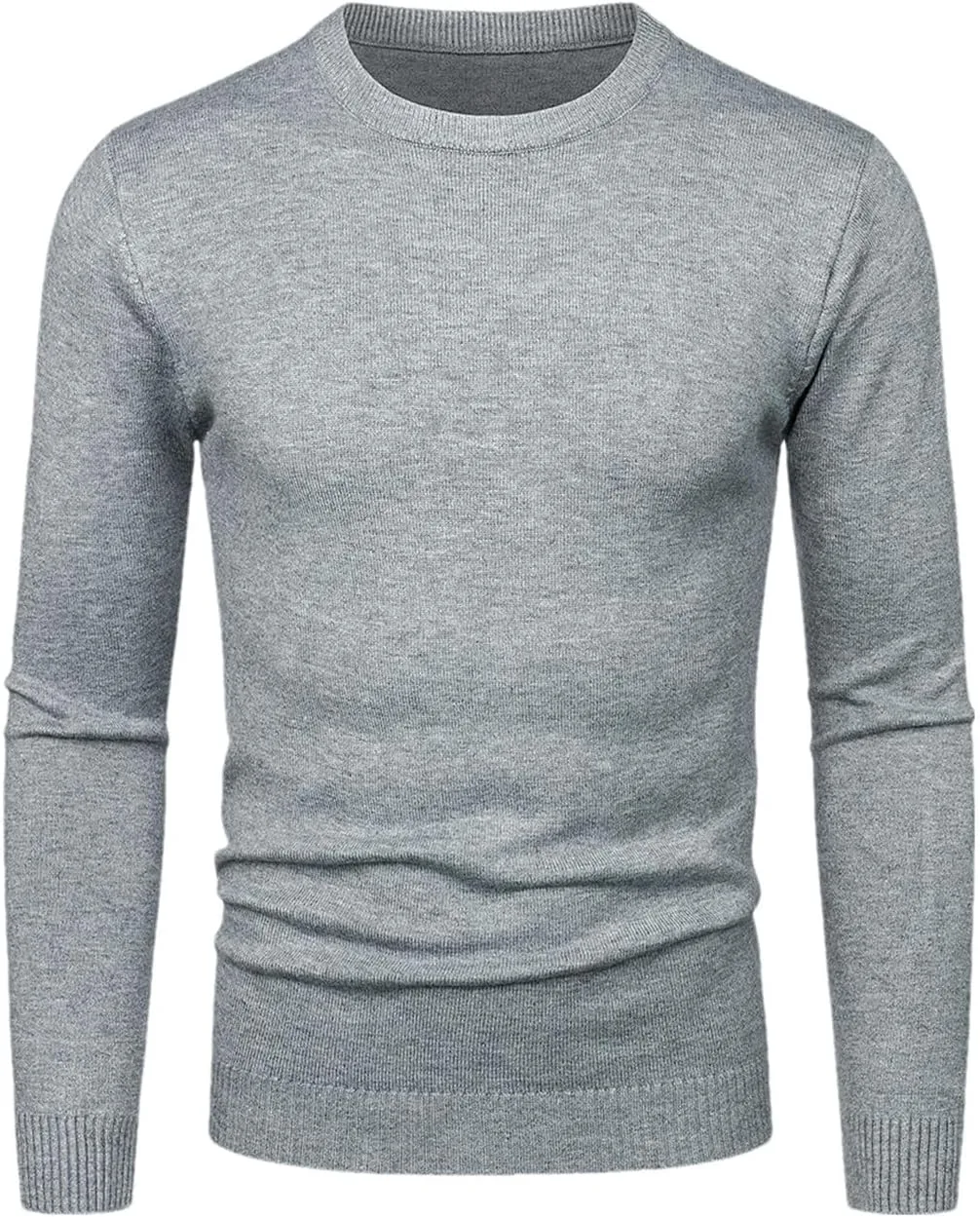 

Мужской свитер с круглым воротником