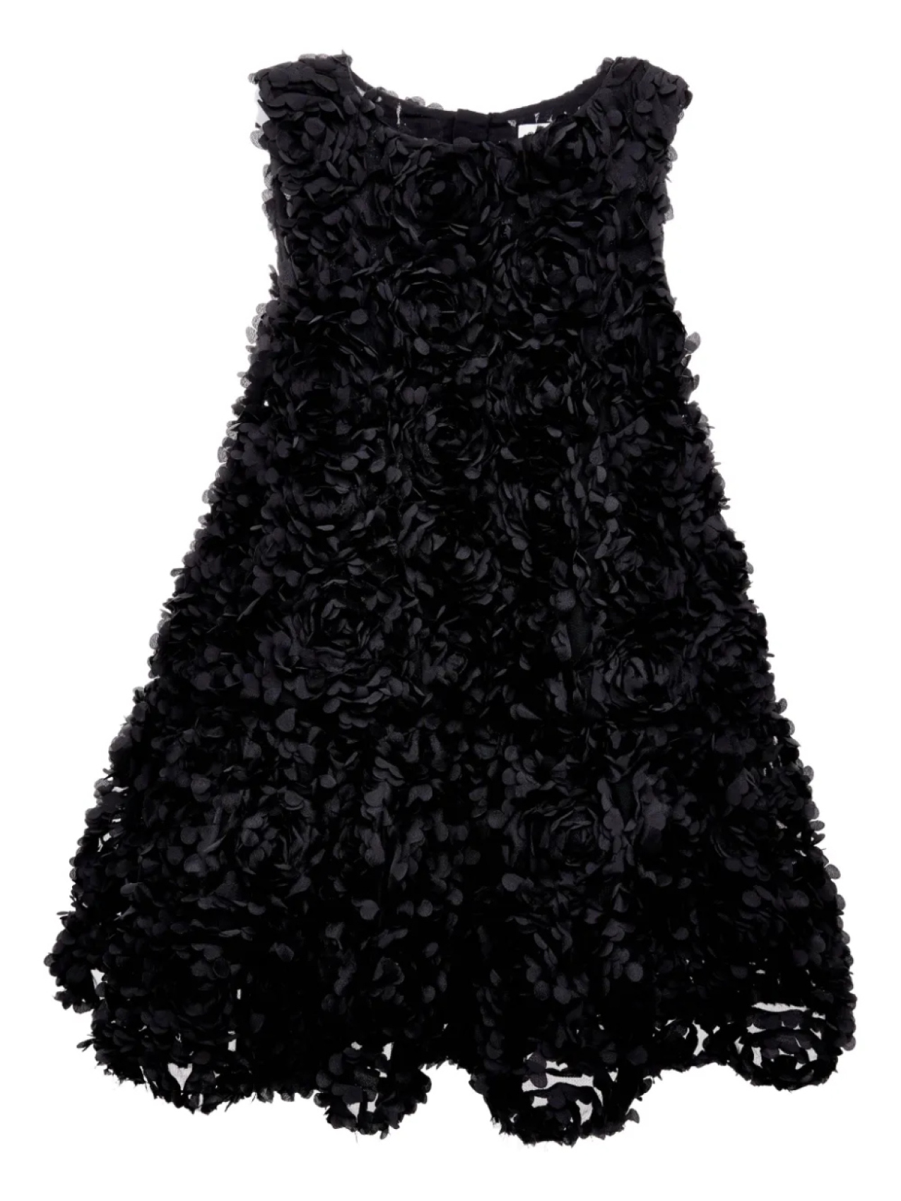 

Платье BCBG KIDS с цветочной вышивкой, черный