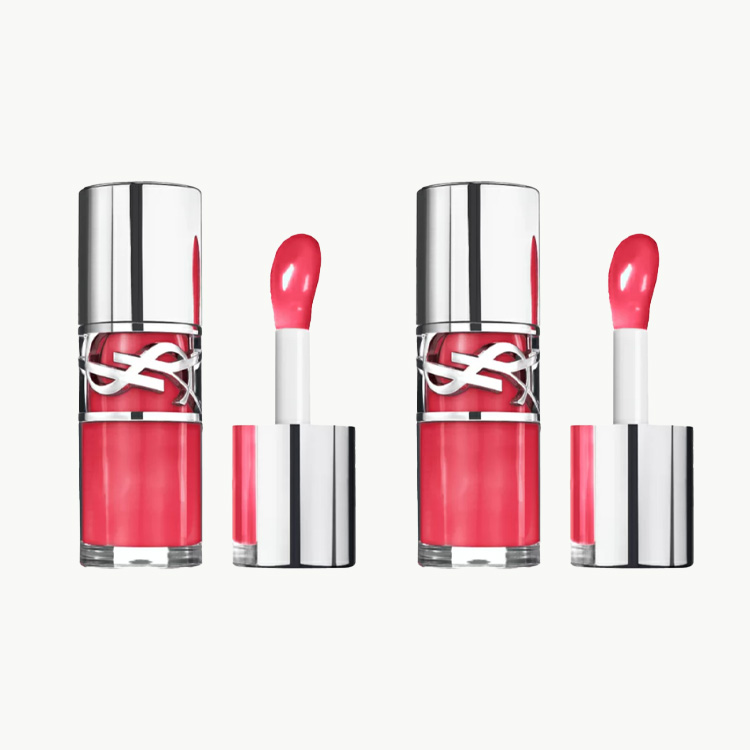 

Питательный блеск для губ Bold Love Radiant Plumping Bubbles, легко наносится, долго сохраняет увлажнение, 6мл+6мл SAINT LAURENT