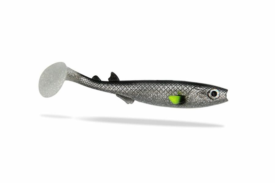 

FISHINGGHOST Мягкая приманка - Renky Shad V2 15 см - White Fish Pearl
