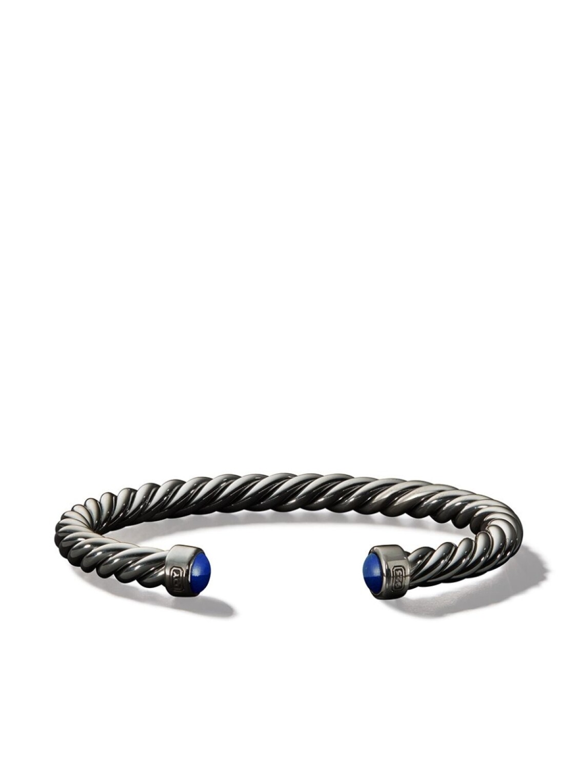 

Серебряный браслет Cable Cuff с лазуритом David Yurman