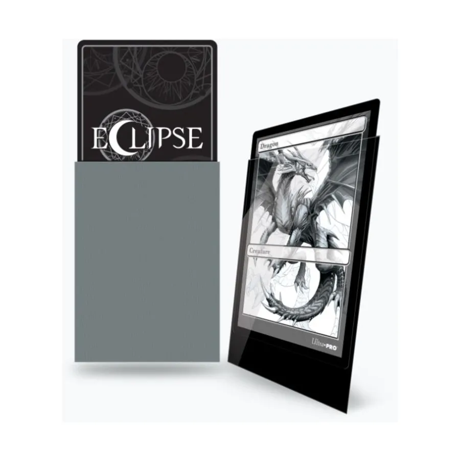 

Eclipse Gloss — Дымчато-серый (100), Card Sleeves - Standard - Black & White (Ultra Pro)