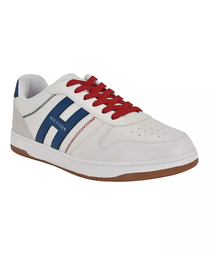 

Мужские кроссовки Tilyas с декоративной строчкой Tommy Hilfiger, белый