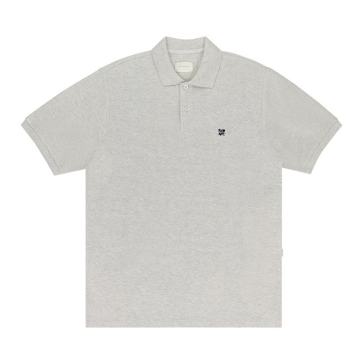 

Поло Aimé Leon Dore Crest Piqué Polo Shirt, Oatmeal Melange